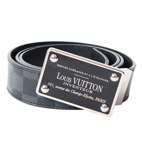 louis vuitton inventeur belt white|louis vuitton inventeur belt buckle.